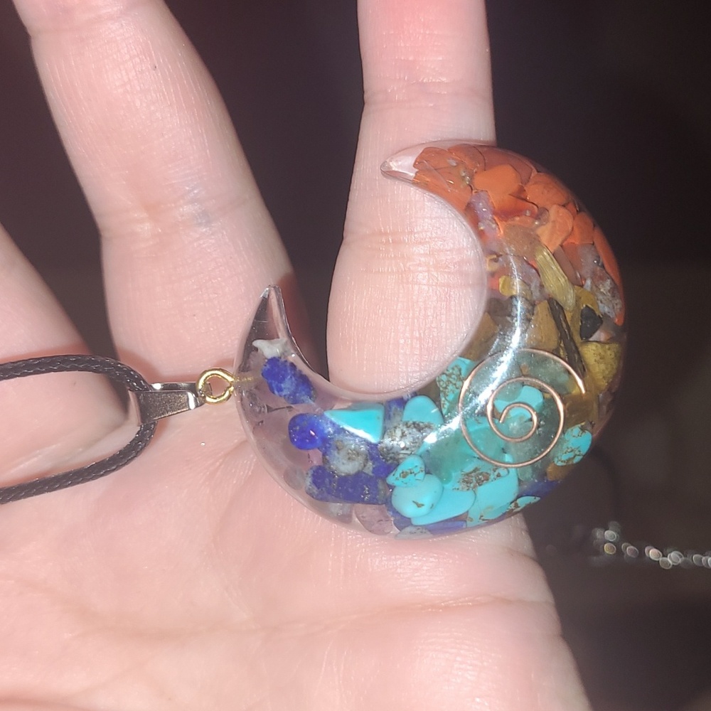 7 healing stones & necklace set - Picture 5 of 10
